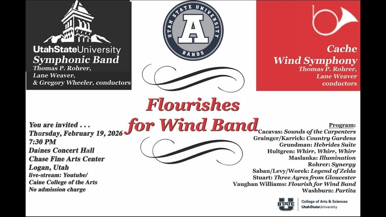 Symphonic Band and Wind Symphony | February 19th, 2026