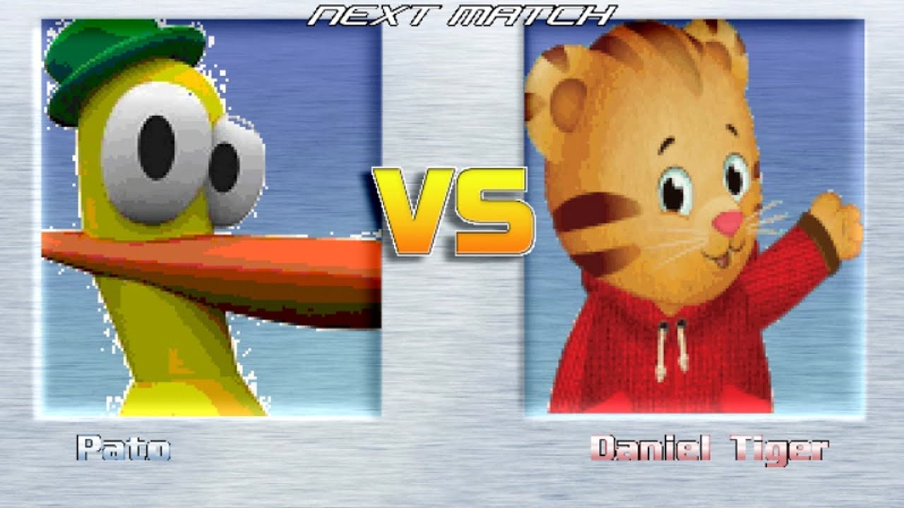 M.U.G.E.N BATTLES | Pato vs Daniel Tiger | Pocoyo vs Daniel Tiger's Neighborhood