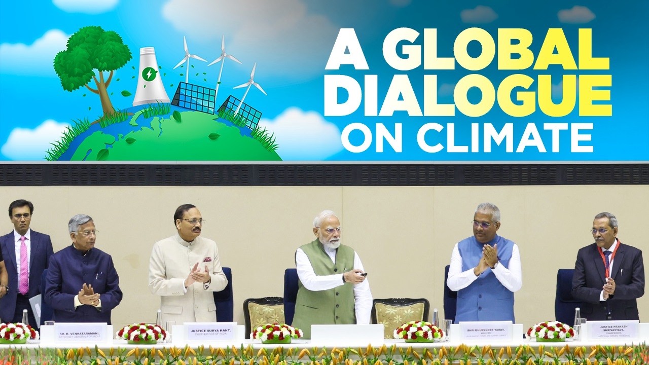 LIVE: PM inaugurates International Conference on &ldquo;The Future of Environment and Climate Dynamics&rdquo;