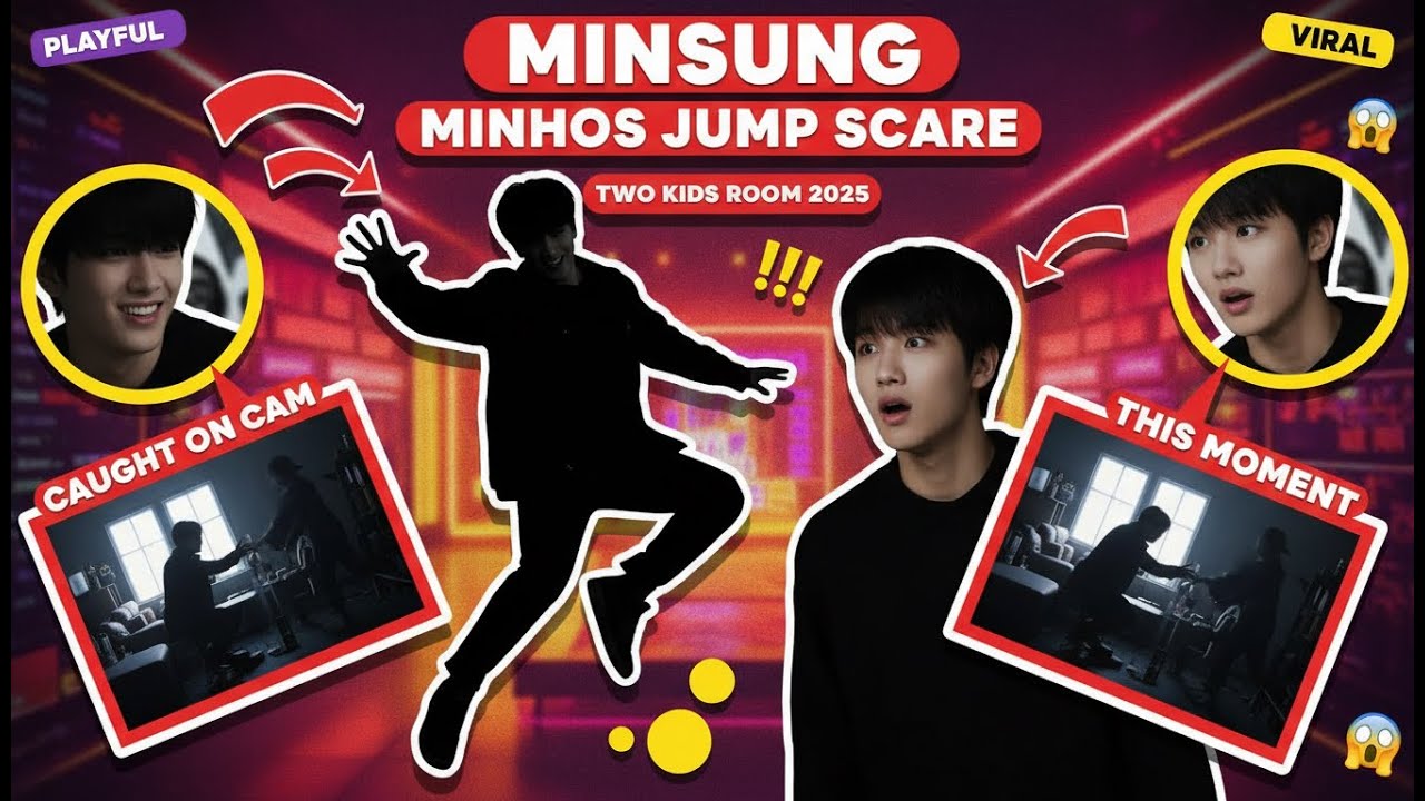 MINSUNG: That Reaction at the Surprise Scare 😳 #ship