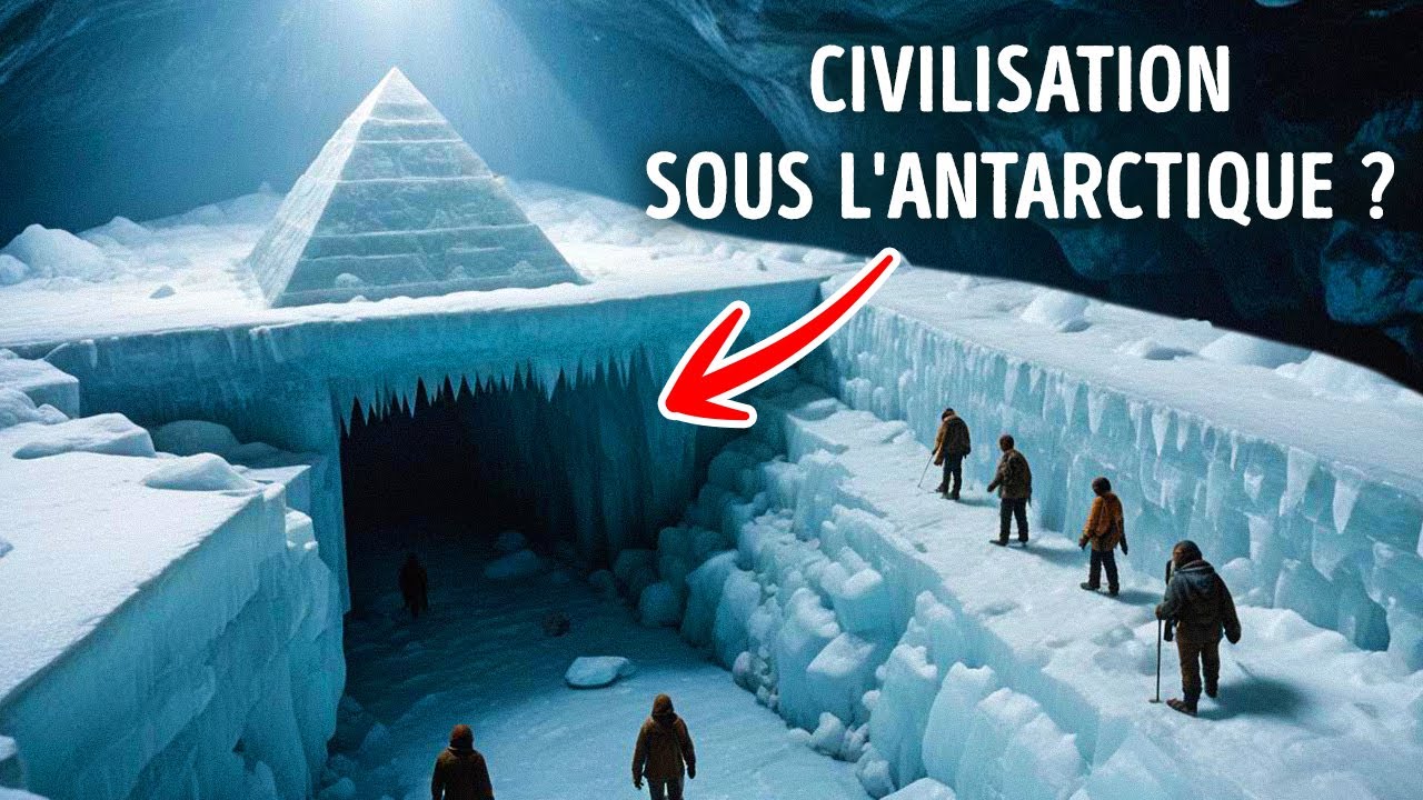 D&Eacute;COUVERTE CHOQUANTE : Des pyramides anciennes dans les profondeurs glaciales de l'Antarctique !