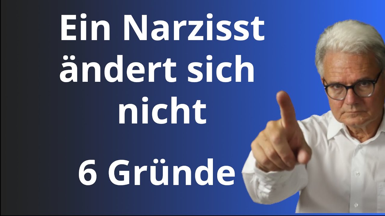 Ein Narzisst ändert sich nicht. 6 Gründe, warum das so ist