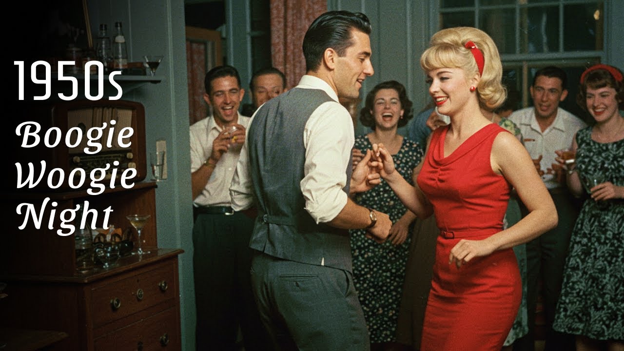 Boogie-Woogie Dancing Night | 1950s Vintage Piano Grooves That Rock the Floor