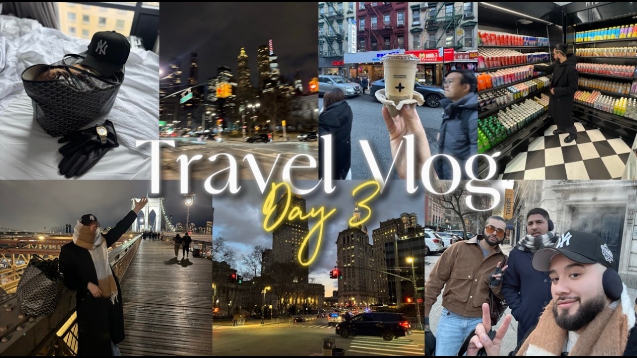 NEW YORK TRAVEL VLOG DAY 3 ✨🗽 (CHiNA TOWN🇨🇳/CANAL STREET👛/BROOKLYN BRIDGE🌉)