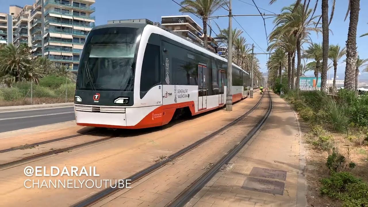 Recopilatorio de los nuevos trenes TRAM de Alicante S-5000 de FGV.#eldarail