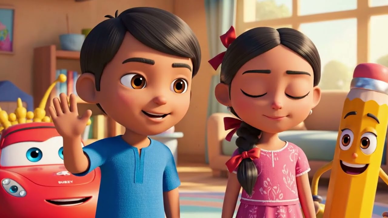 Part 3 Emotion Mini World Adventure ❤️ | Mini World Season 4 | Hindi Cartoon #babymusic #kidscartoon