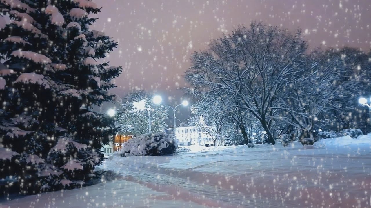 Снега выпадают. Ансамбль 