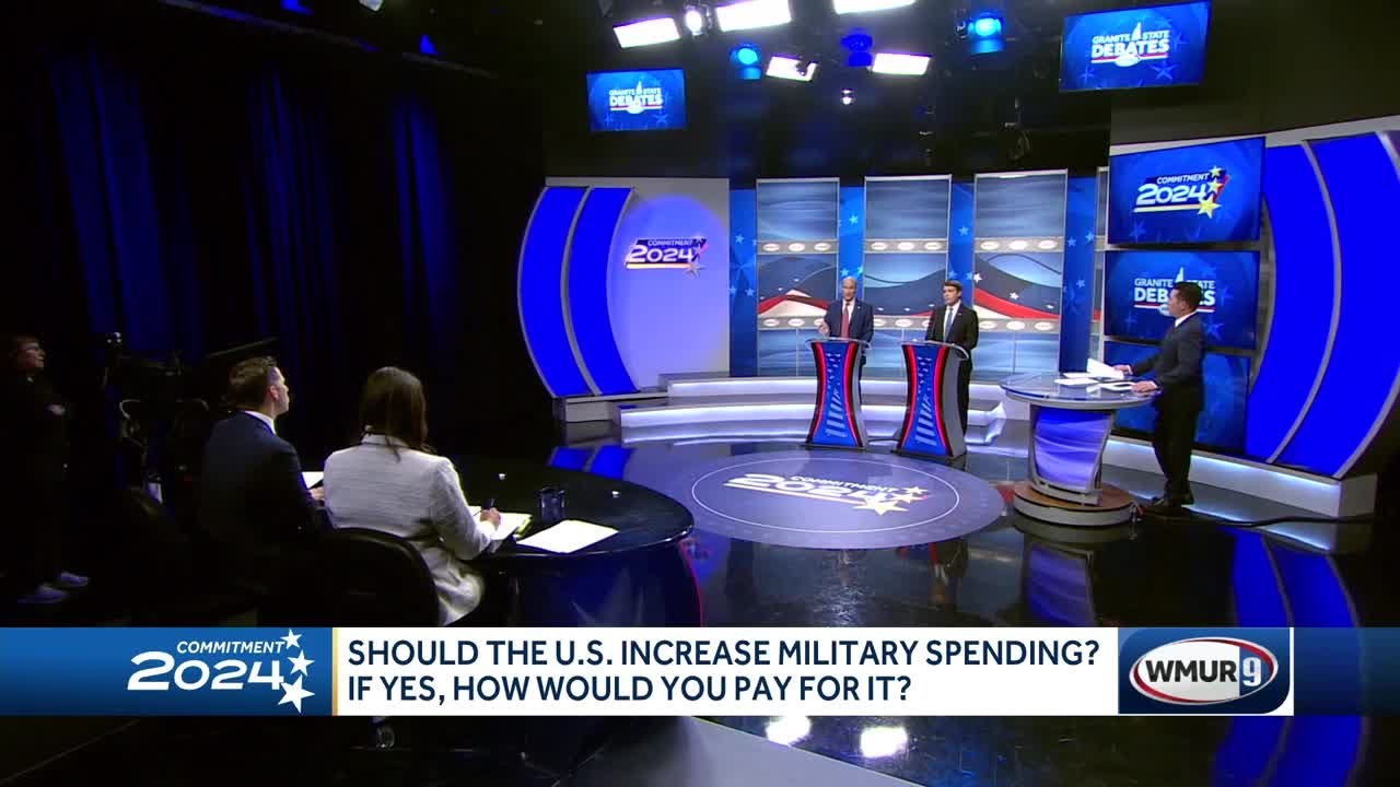 2024 New Hampshire debate involving 1st District candidates: Military spending