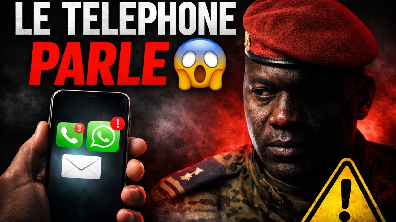 BURKINA FASO : LE TÉLÉPHONE DE DAMIBA RÉVÈLE TOUT… DES RÉVÉLATIONS QUI GLACENT LE SANG 😱
