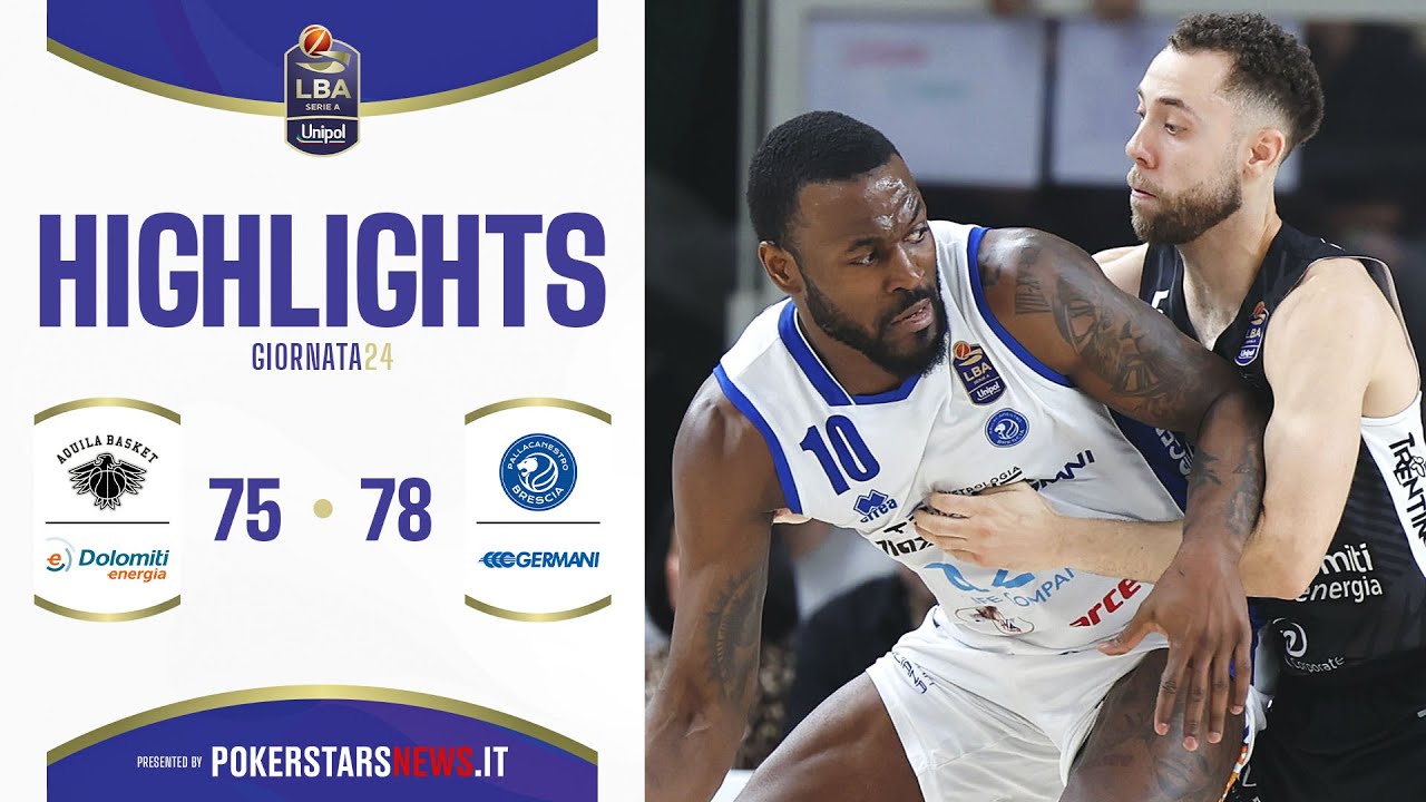 Dolomiti Energia Trentino – Germani Brescia | Serie A Unipol 2024/25