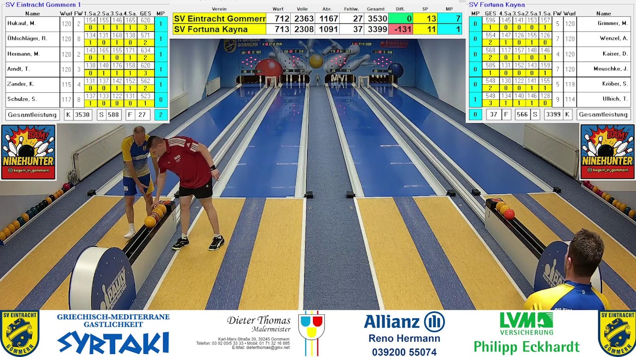 Verbandsliga | 14. Spieltag | SV Eintracht Gommern I vs. SV Fortuna Kayna I