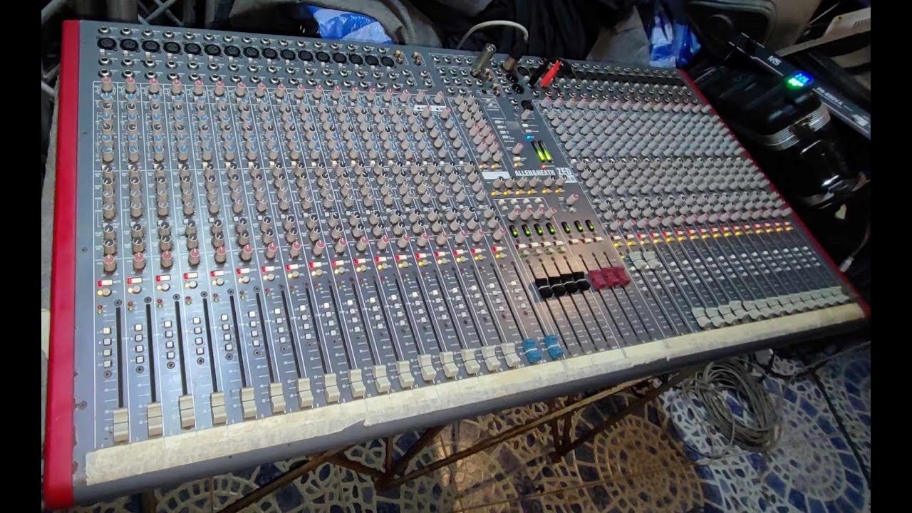 Allen & Heath ZED436 36-Input, 4-Buss Recording Mixer with USB Connection อะเลน ริมแดง