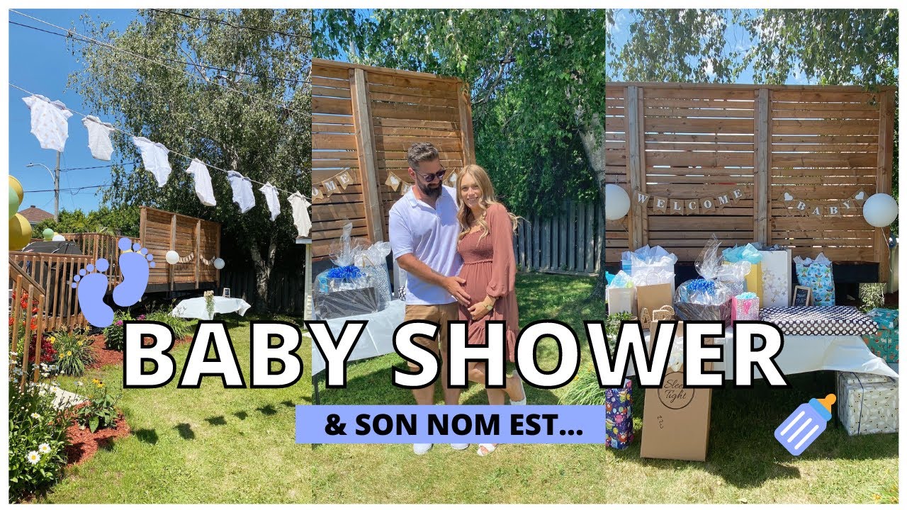 Pr&eacute;paration et shower de notre coco + son nom est... - Vlog | Carole Anne Bilodeau