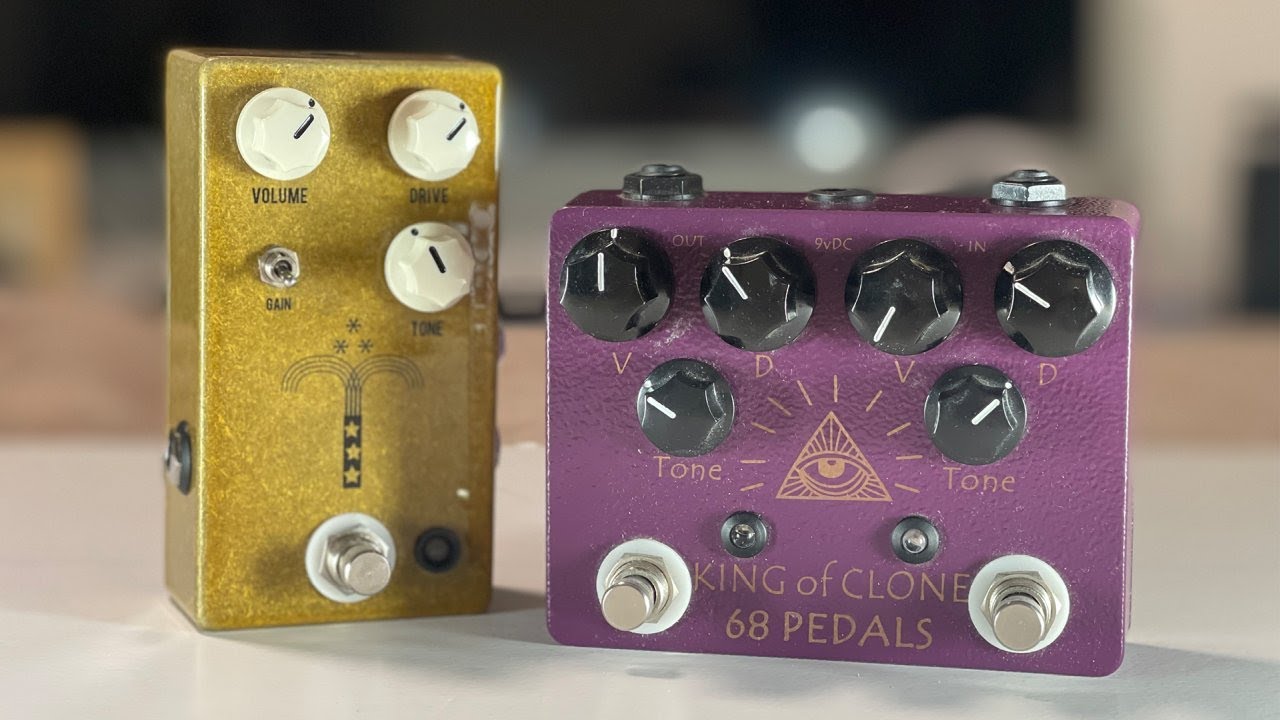 JHS Morning Glory versus King of Clone by 68pedals