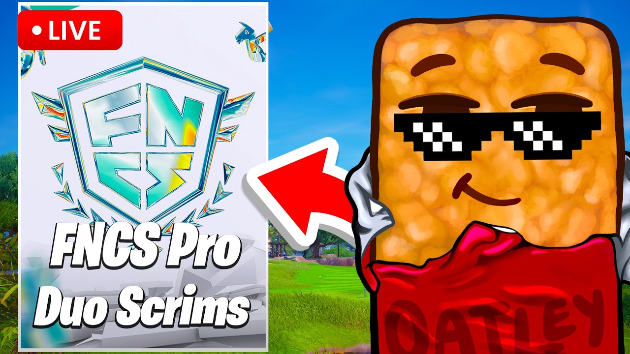 🔴LIVE - PRO FNCS DUO SCRIMS (Fortnite)