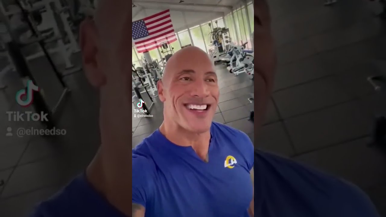 The Rock has a special message for The Queen #shorts