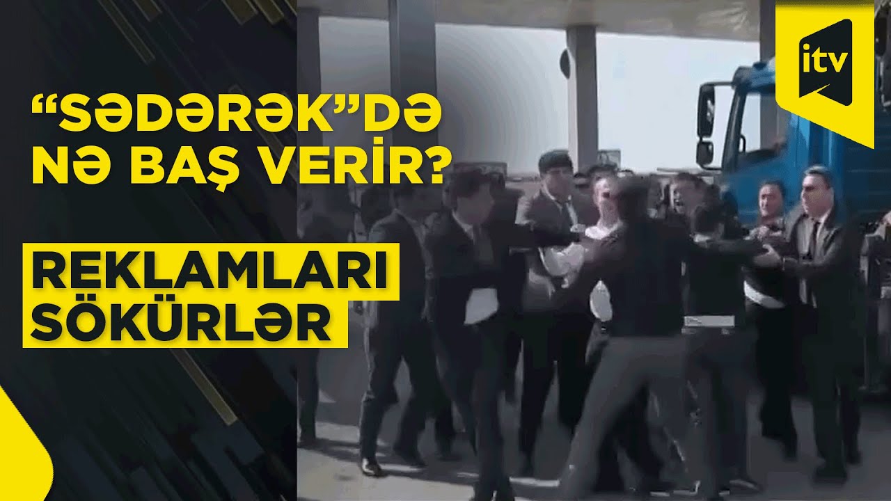 Sahibkarlarla Dövlət Reklam Agentliyinin əməkdaşları arasında insident baş verib