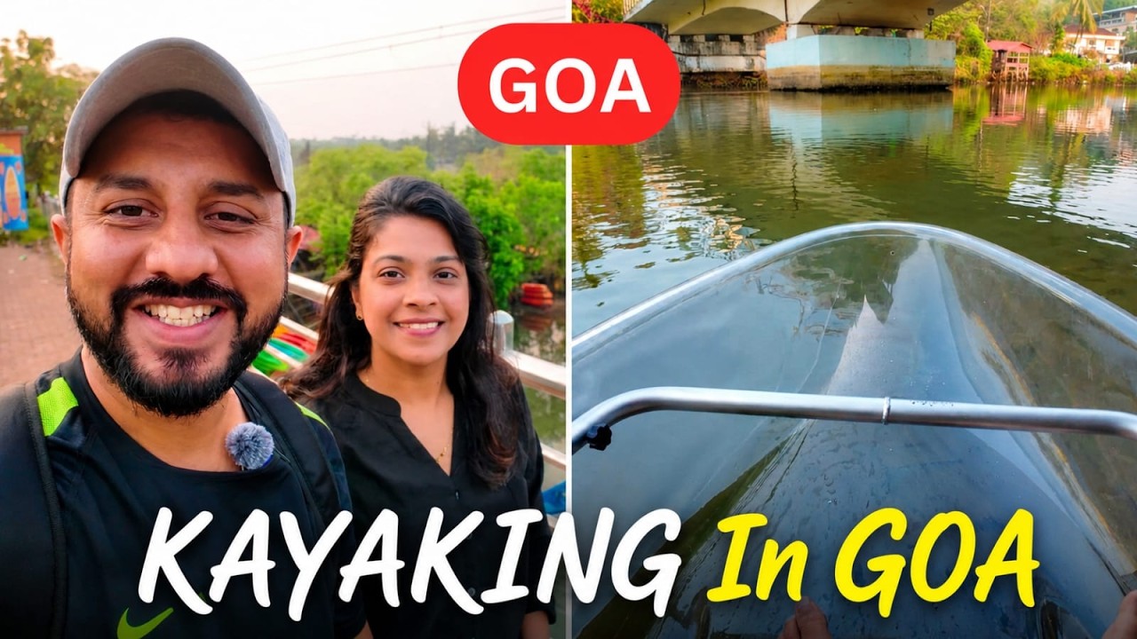 TRANSPARENT KAYAKS, first time in North-Goa, 🇮🇳