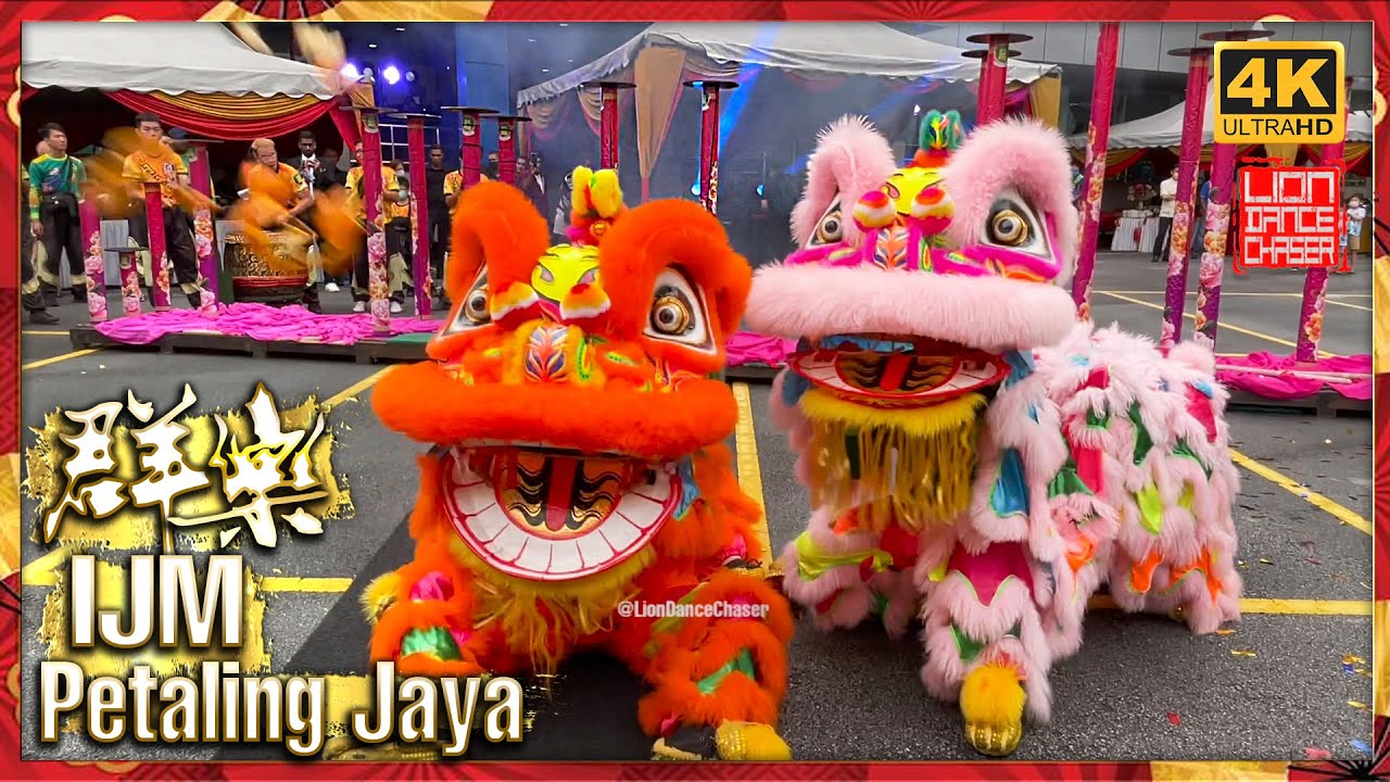 Lion Dance Performance By Khuan Loke 群乐 @ IJM PJ