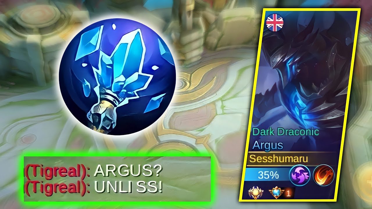 ARGUS UNLI ULTIMATE BUILD!! | REVEAL CHEAT ITEM!! 99% 👌