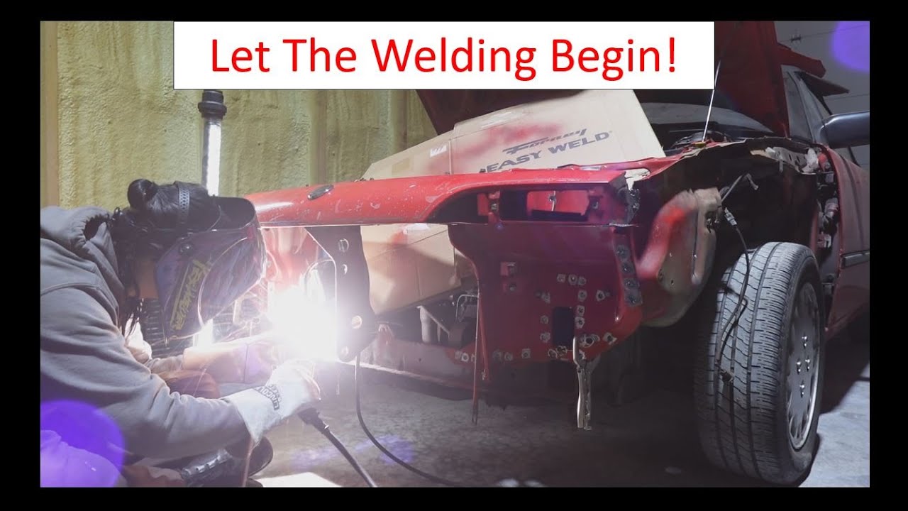 Mercury Capri Rebuild Ep 5 - Welding Sheet Metal