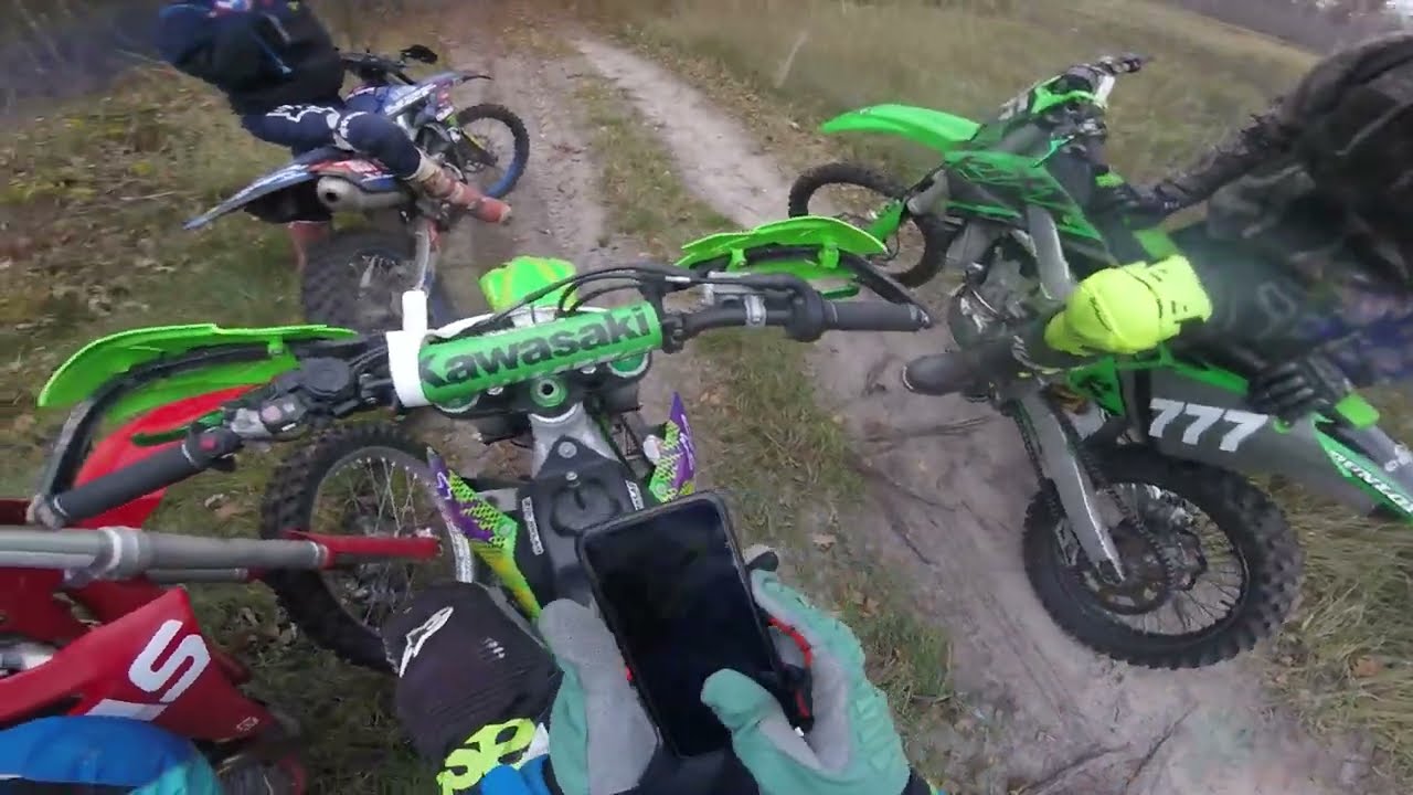 Jesienne Upalanie opór gazu :O |Enduro Młodziaki|