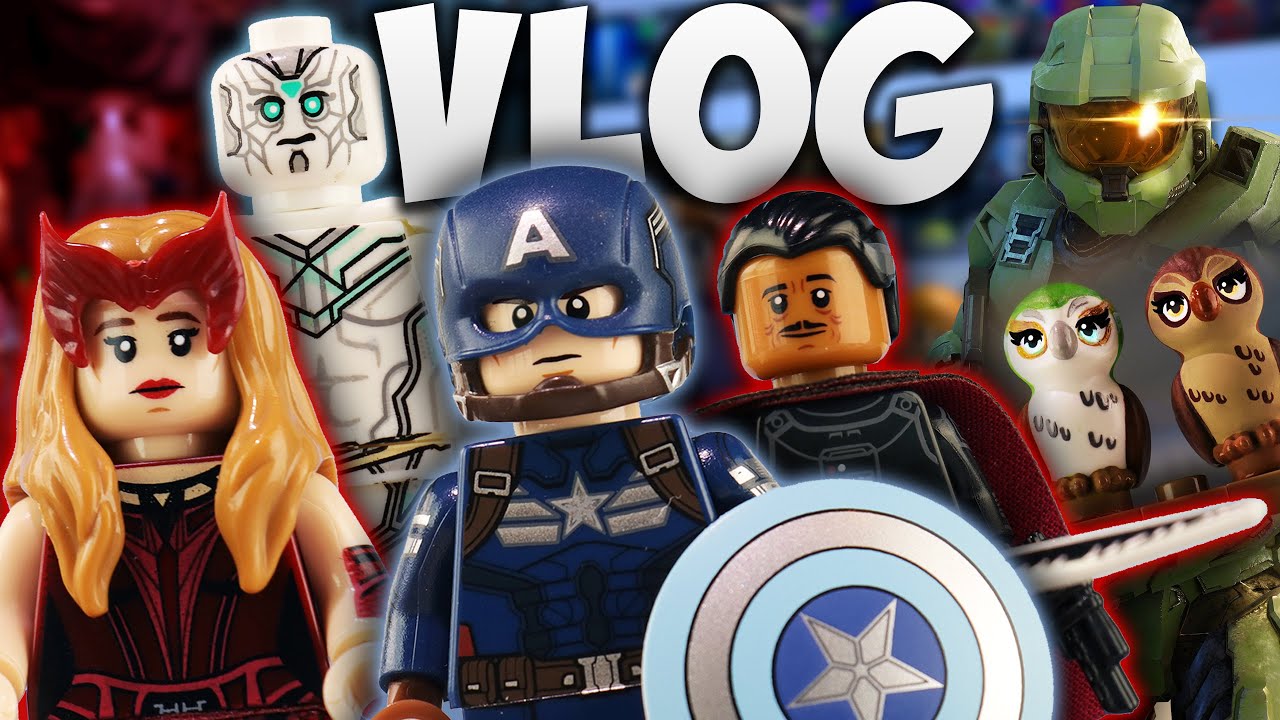 MORE Printed LEGO Minifigs, WandaVision Knockoffs, Convor Birds & Halo Infinite REACTION