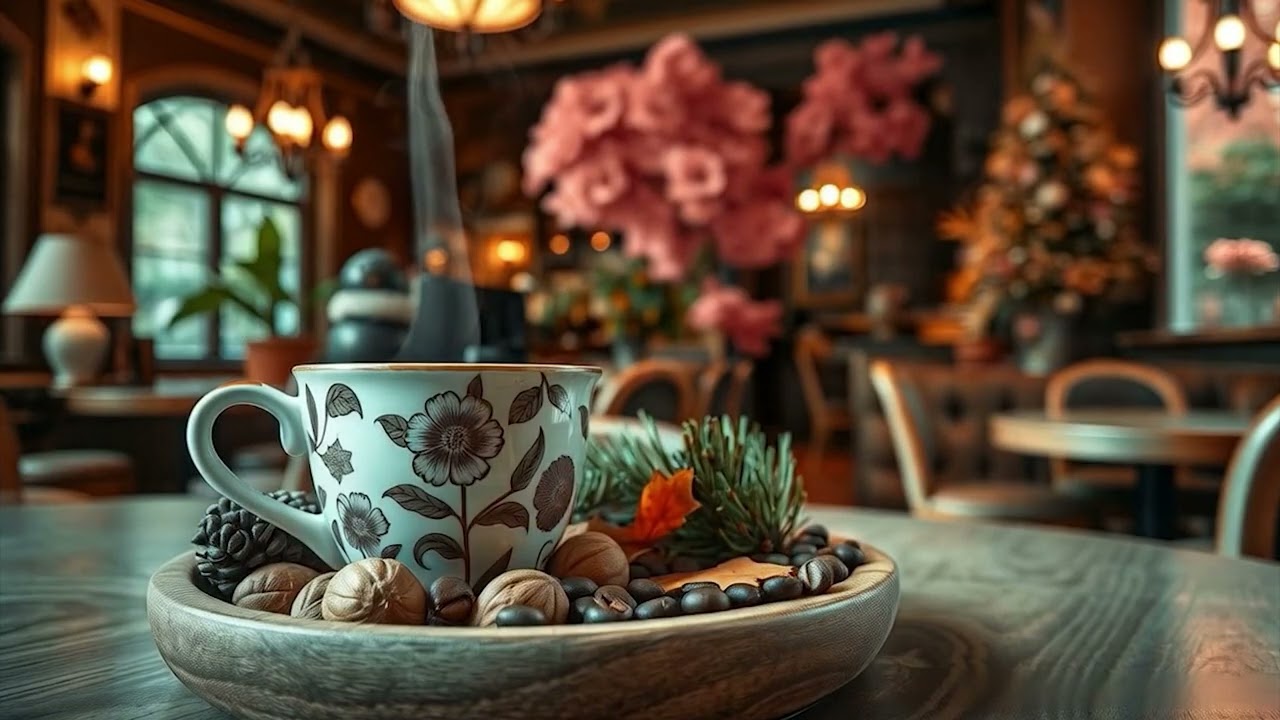📚 Smooth Jazz Coffee Corner ☕ | Peaceful Background Music for Reading