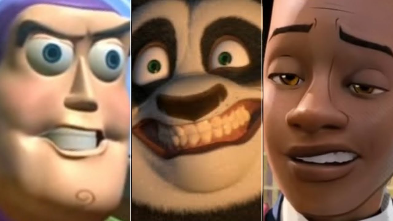 1 Second From 100 Animated Movies