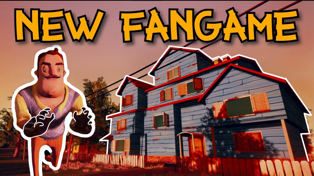 Исследуем потерянный прототип!! — Фанатская игра Hello Neighbor