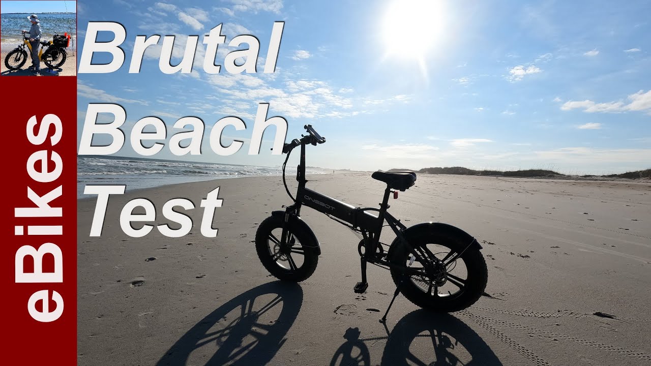 Affordable Fat Tire Ebike Beach - OneBot T6F Tested