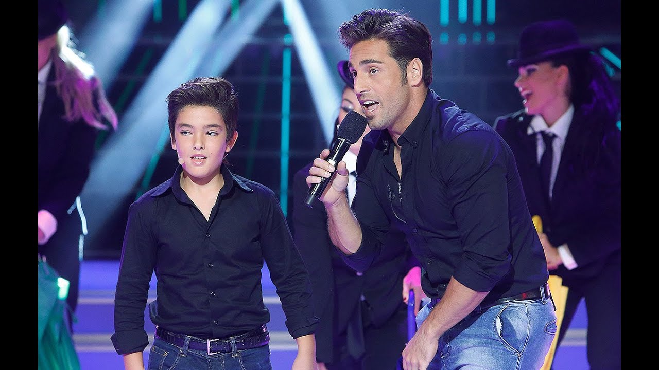 Samuel imita a David Bustamante en Tu cara me suena Mini