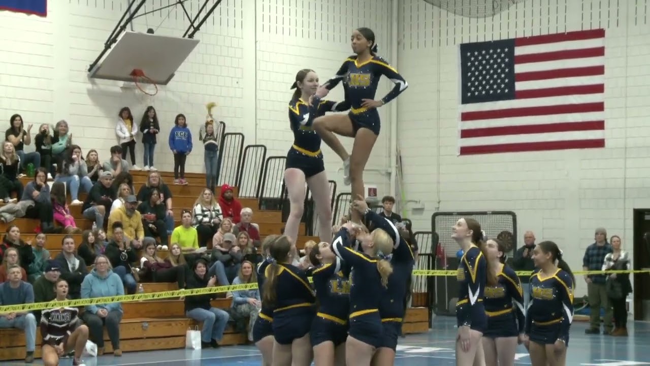 Ledyard Cheerleading - 2023 ECC Championship