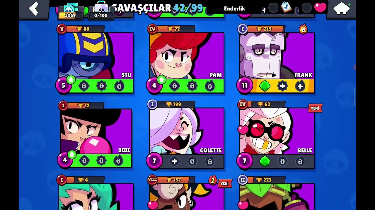 Kuzenim ile BRAWL STARS oynadık part2