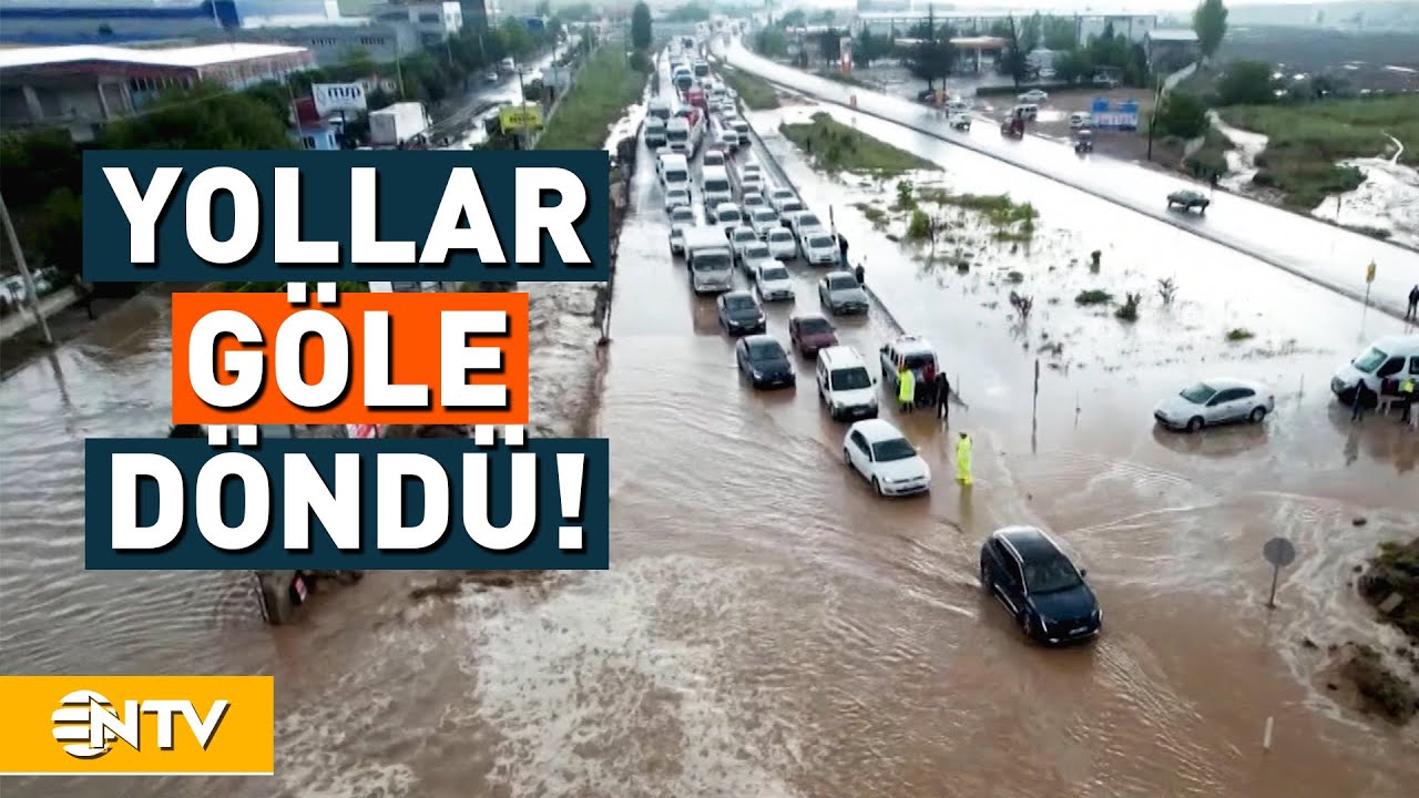 Nevşehir, Amasya, Çorum ve Yozgat'ta Ulaşıma Sağanak Engeli | NTV