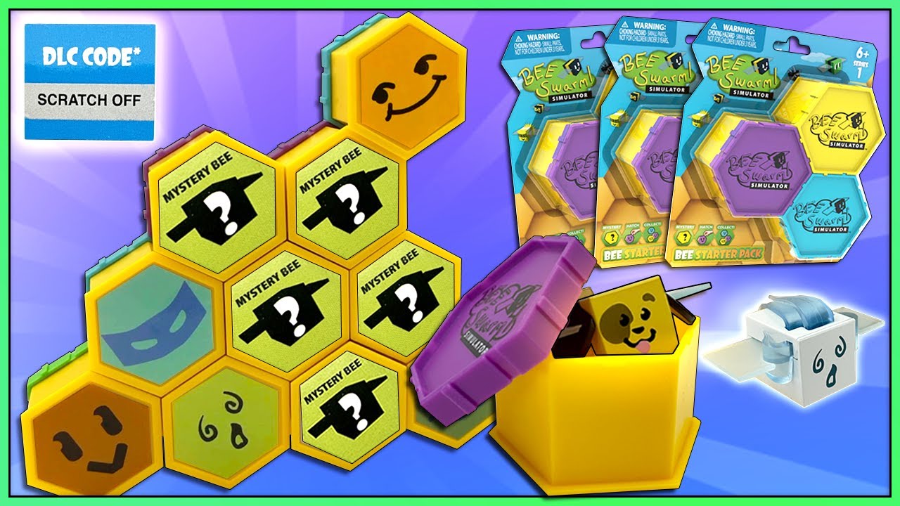 ALL Bee Swarm Simulator Toys and Codes! Unboxing & Review | Roblox