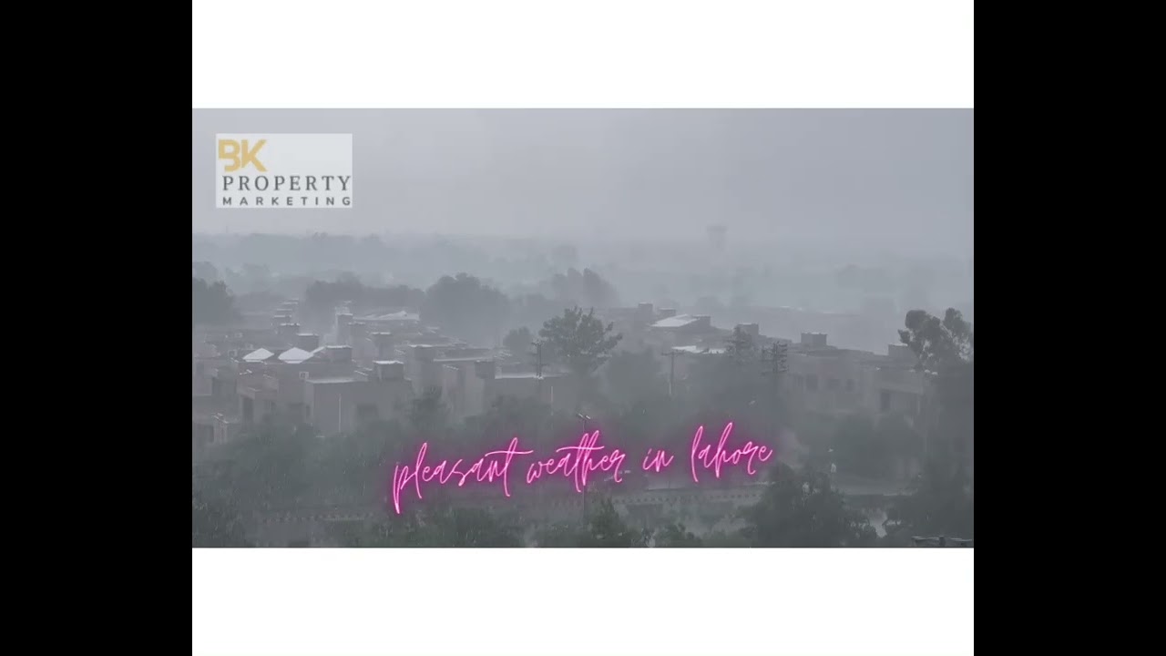 Pleasant Weather in Lahore | it&rsquo;s Raining | Eid ul Adha 2022 | Nfak Rfak