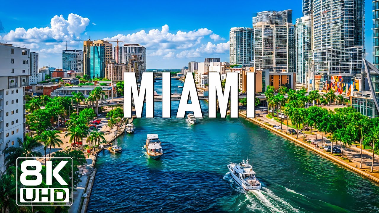 Miami 8K UHD – Discover the Vibrant Energy of Florida’s Magic City