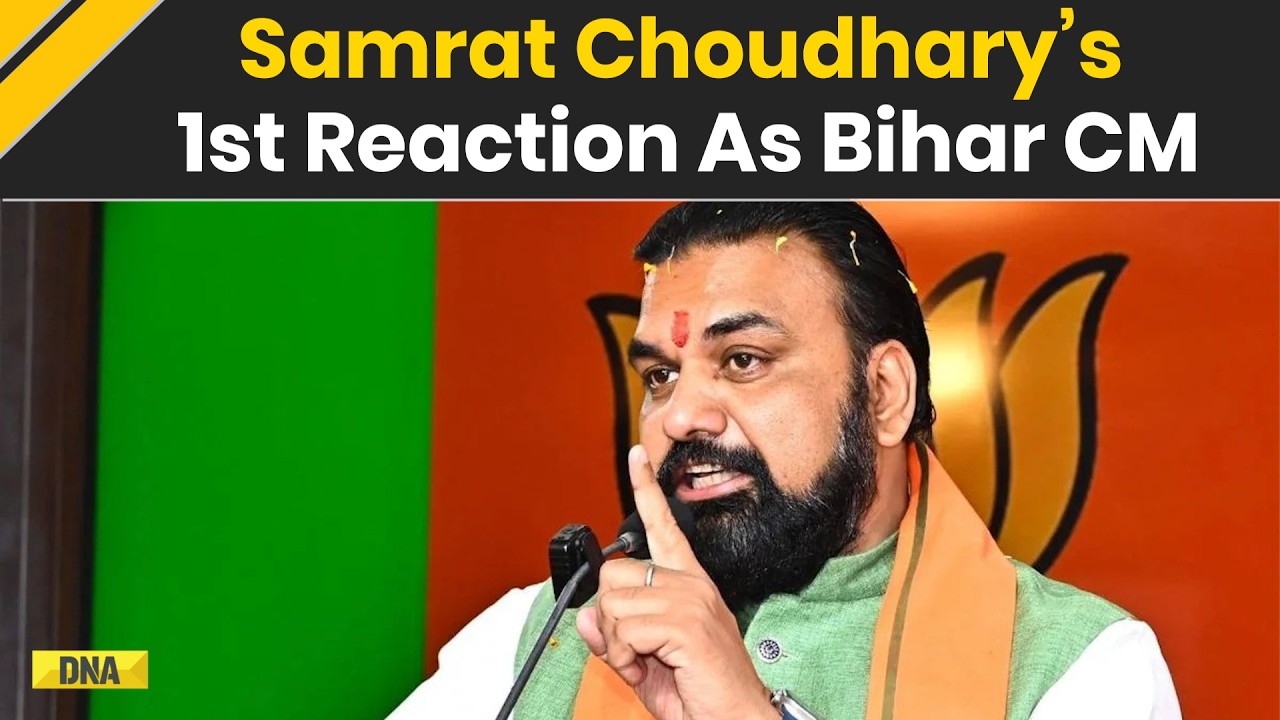 Bihar New CM Samrat Choudhary&rsquo;s First Reaction After Taking Charge As Chief Minister | Bihar News