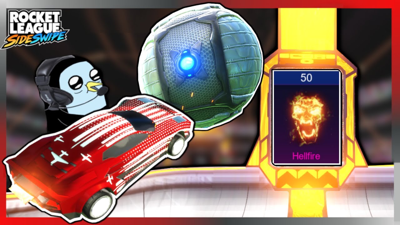 Grinding The ROCKET PASS For The Best Goal Explosion In SideSwipe!