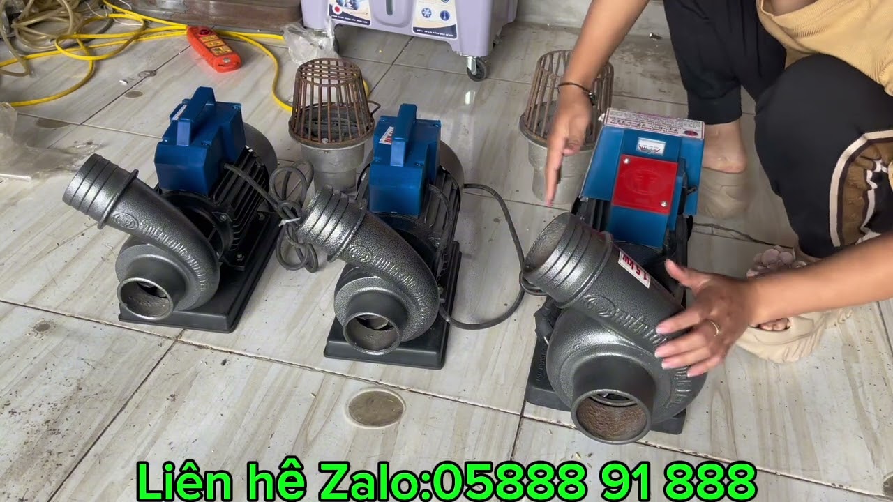 MÁY BƠM NƯỚC CHẠY ĐIỆN 1 PHA MANG THƯƠNG HIỆU THIÊN LONG THUẦN YẾN