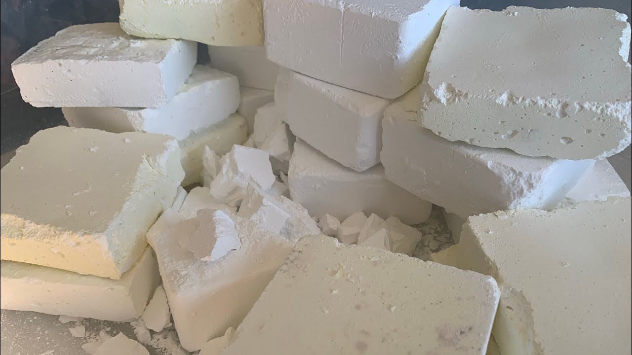 ASMR• 20 Blocks GC crumble 🤍🤍🤍