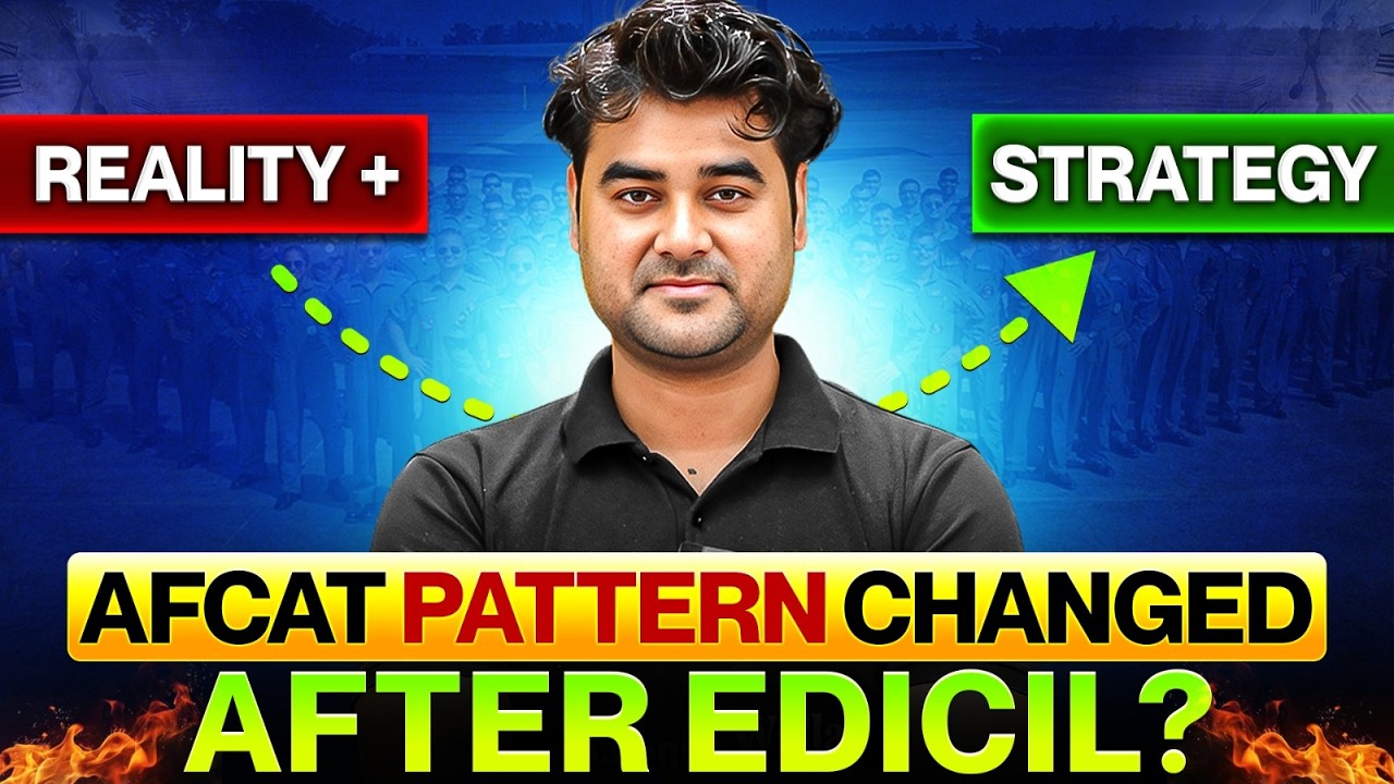 AFCAT 2026 New Pattern 😱 EDCIL Reality Explained + Strategy | AFCAT 2, 2026 Exam Strategy DW | AFCAT