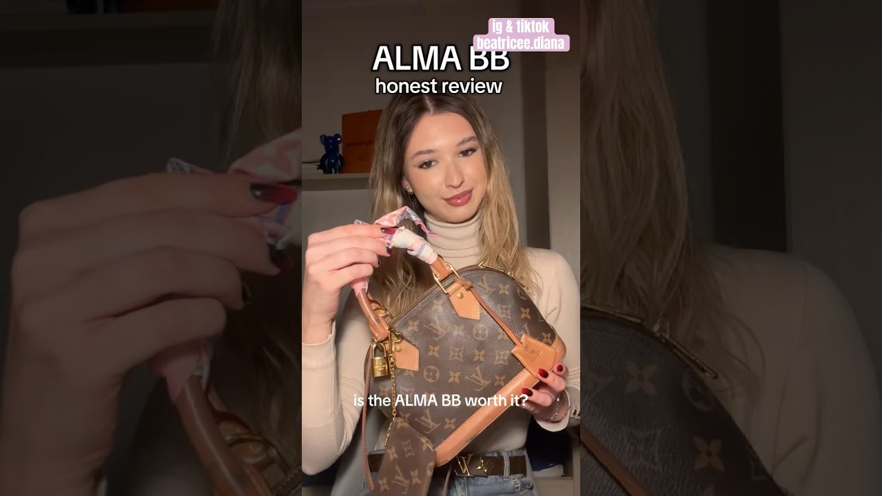 Is the Louis Vuitton Alma BB worth it?🌟 #louisvuitton #louisvuittonbag #designerbags #lvspeedy
