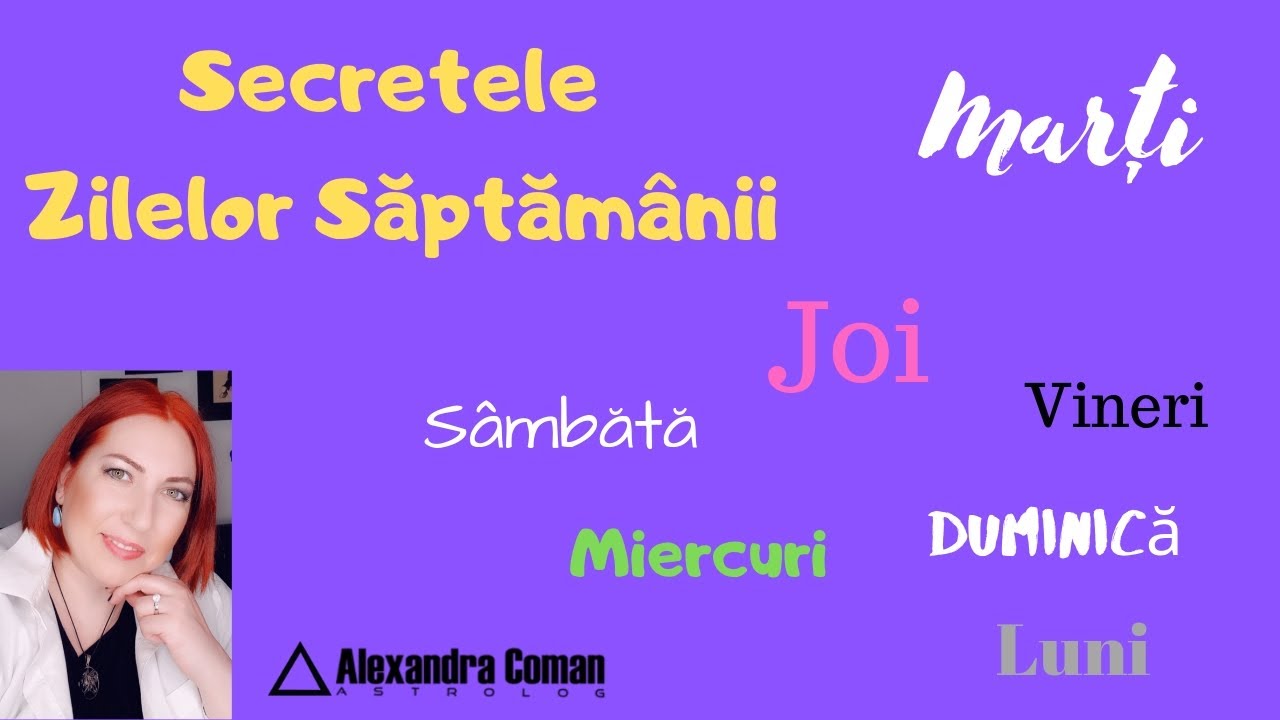 Secretele Zilelor Săptămânii