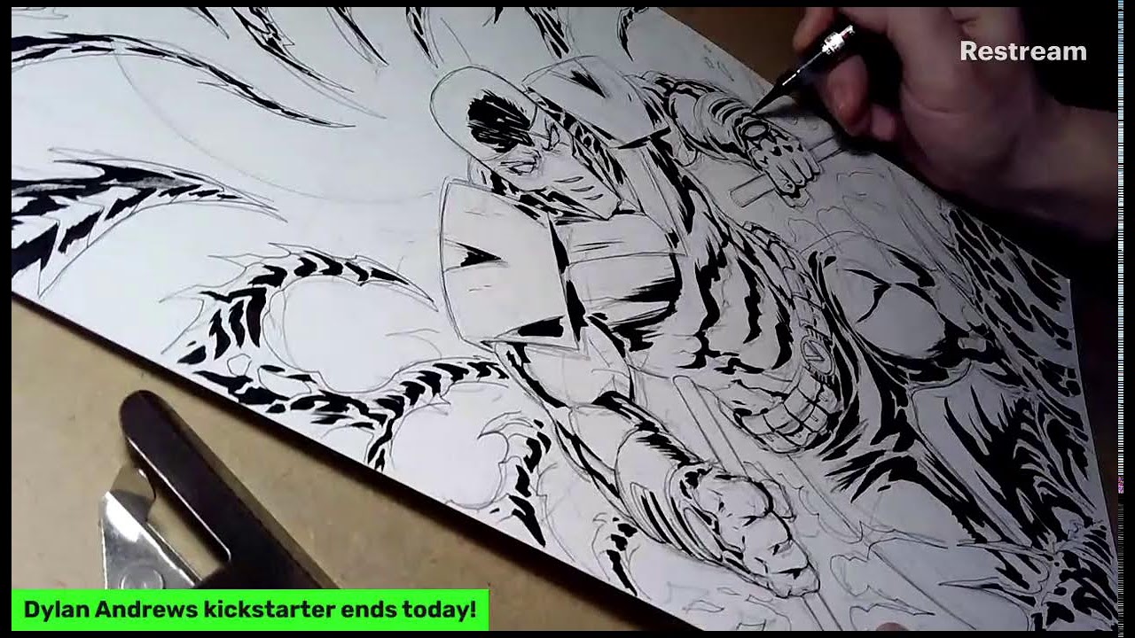 Dylan Andrews comic creator!