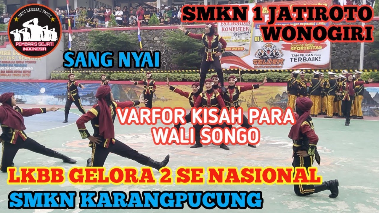Penampilan Sang Nyai | SMKN 1 Jatiroto Wonogiri di LKBB GELORA 2 se Nasional SMKN KARANGPUCUNG