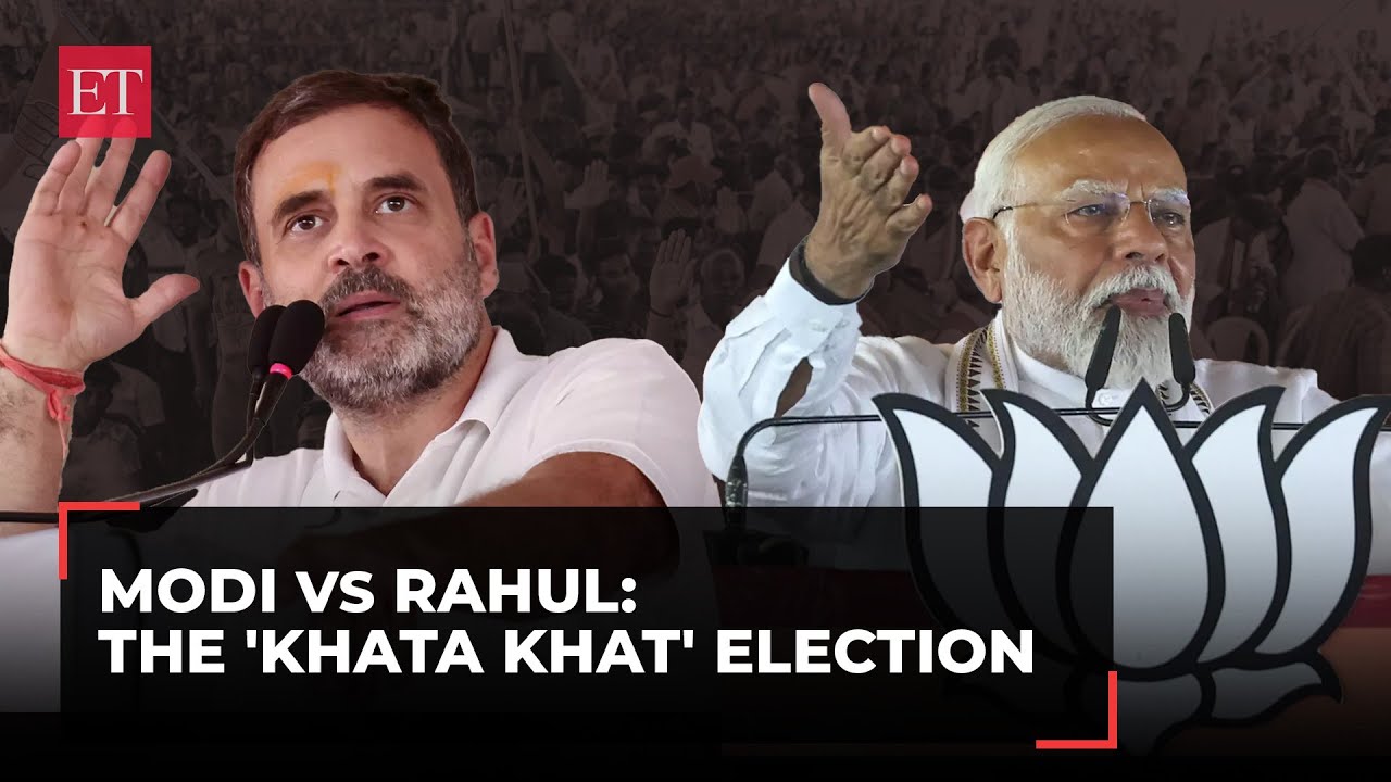 The Rise of 'Khata Khat' in the 2024 Elections: Modi vs Rahul Gandhi
