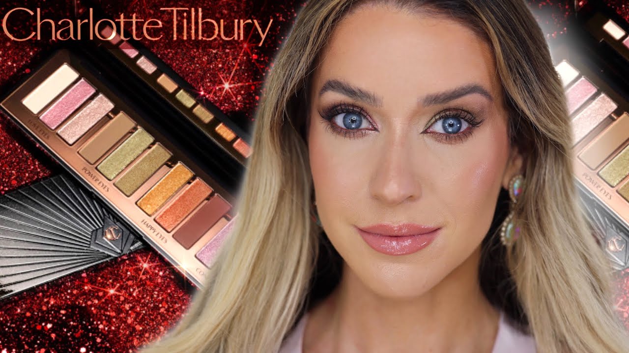 NEW CHARLOTTE TILBURY INSTANT EYE PALETTE SMOKEY EYES ARE FOREVER REVIEW!