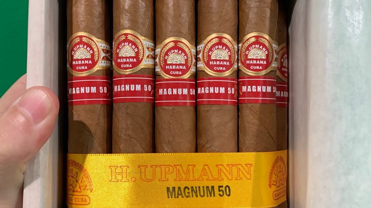 Cuban Cigar H.Upmann Magnum 50 Unboxing (Box of 25)